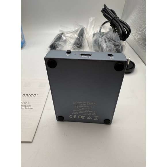 ORICO M2 NVMe SSD Clone Duplicator USB3.1 Gen2 10Gbps Offline - Picture 5 of 8